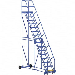 Vestil - 196" High 350 Lb Capacity 16 Step Ladder - Apex Tool & Supply