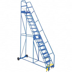 Vestil - 196" High 350 Lb Capacity 16 Step Ladder - Apex Tool & Supply