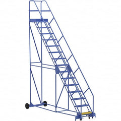 Vestil - 186" High 350 Lb Capacity 15 Step Ladder - Apex Tool & Supply