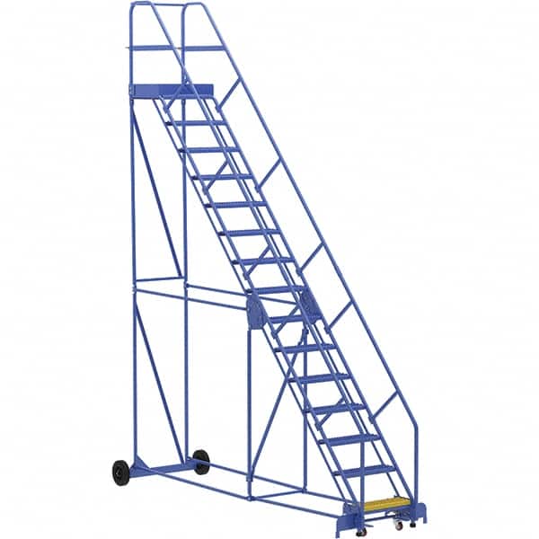 Vestil - 186" High 350 Lb Capacity 15 Step Ladder - Apex Tool & Supply
