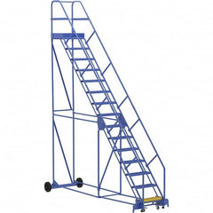 Vestil - 186" High 350 Lb Capacity 15 Step Ladder - Apex Tool & Supply