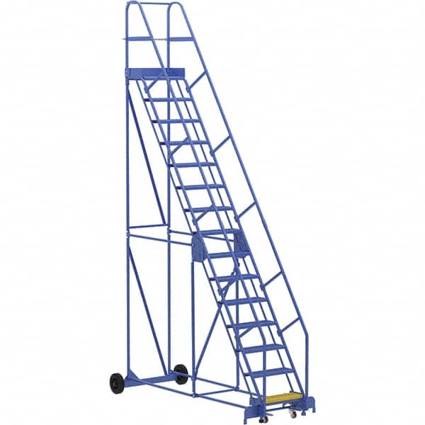 Vestil - 186" High 350 Lb Capacity 15 Step Ladder - Apex Tool & Supply
