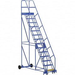 Vestil - 176" High 350 Lb Capacity 14 Step Ladder - Apex Tool & Supply