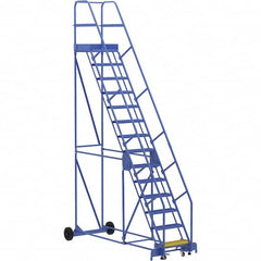 Vestil - 176" High 350 Lb Capacity 14 Step Ladder - Apex Tool & Supply