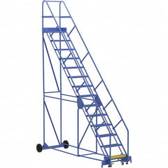 Vestil - 176" High 350 Lb Capacity 14 Step Ladder - Apex Tool & Supply