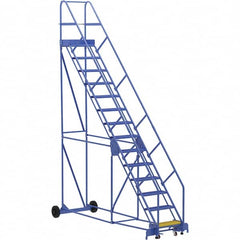 Vestil - 176" High 350 Lb Capacity 14 Step Ladder - Apex Tool & Supply