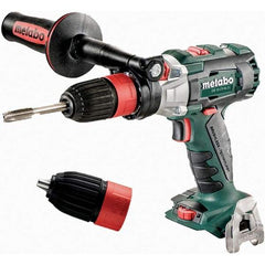 Metabo - 18 Volt 1/2" Chuck Pistol Grip Handle Cordless Drill - 600/2050 RPM, Keyless Chuck, Reversible, Lithium-Ion Batteries Not Included - Apex Tool & Supply