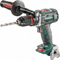Metabo - 18 Volt 1/2" Chuck Pistol Grip Handle Cordless Drill - 500/1850 RPM, Keyless Chuck, Reversible, Lithium-Ion Batteries Not Included - Apex Tool & Supply