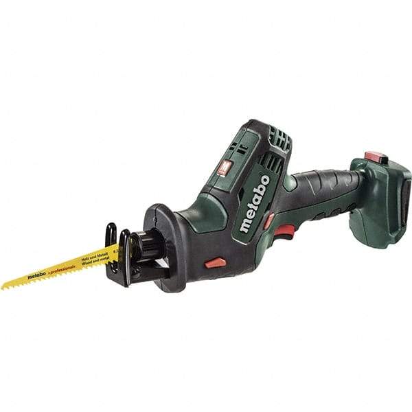 Metabo - Cordless Reciprocating Saws Voltage: 18.0 Battery Chemistry: Lithium-Ion - Apex Tool & Supply