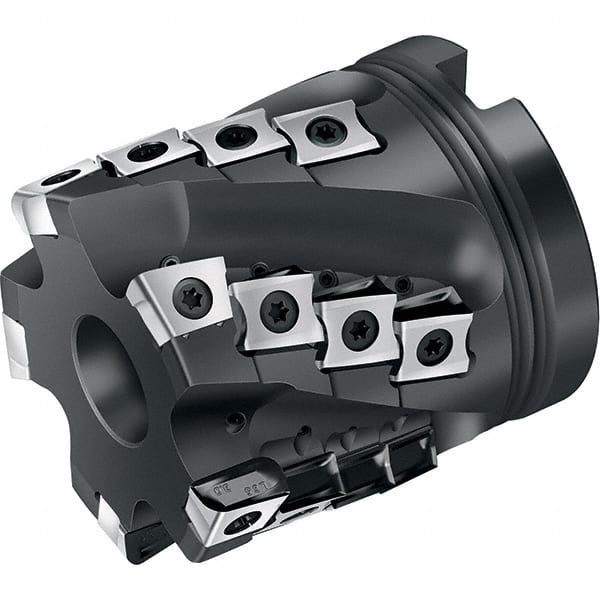 Walter - 2" Cut Diam, 1" Arbor Hole Diam, Indexable Square-Shoulder Face Mill - Apex Tool & Supply