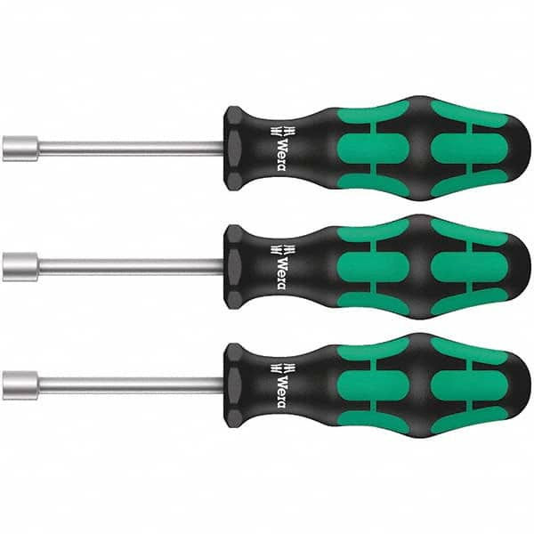 Wera - Nutdriver Sets Tool Type: Nut Driver Set System of Measurement: Inch/Metric - Apex Tool & Supply