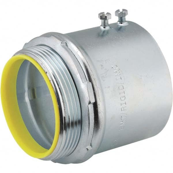 Hubbell-Raco - 3" Trade Rigid/Intermediate (IMC) EMT Conduit Connector - Apex Tool & Supply