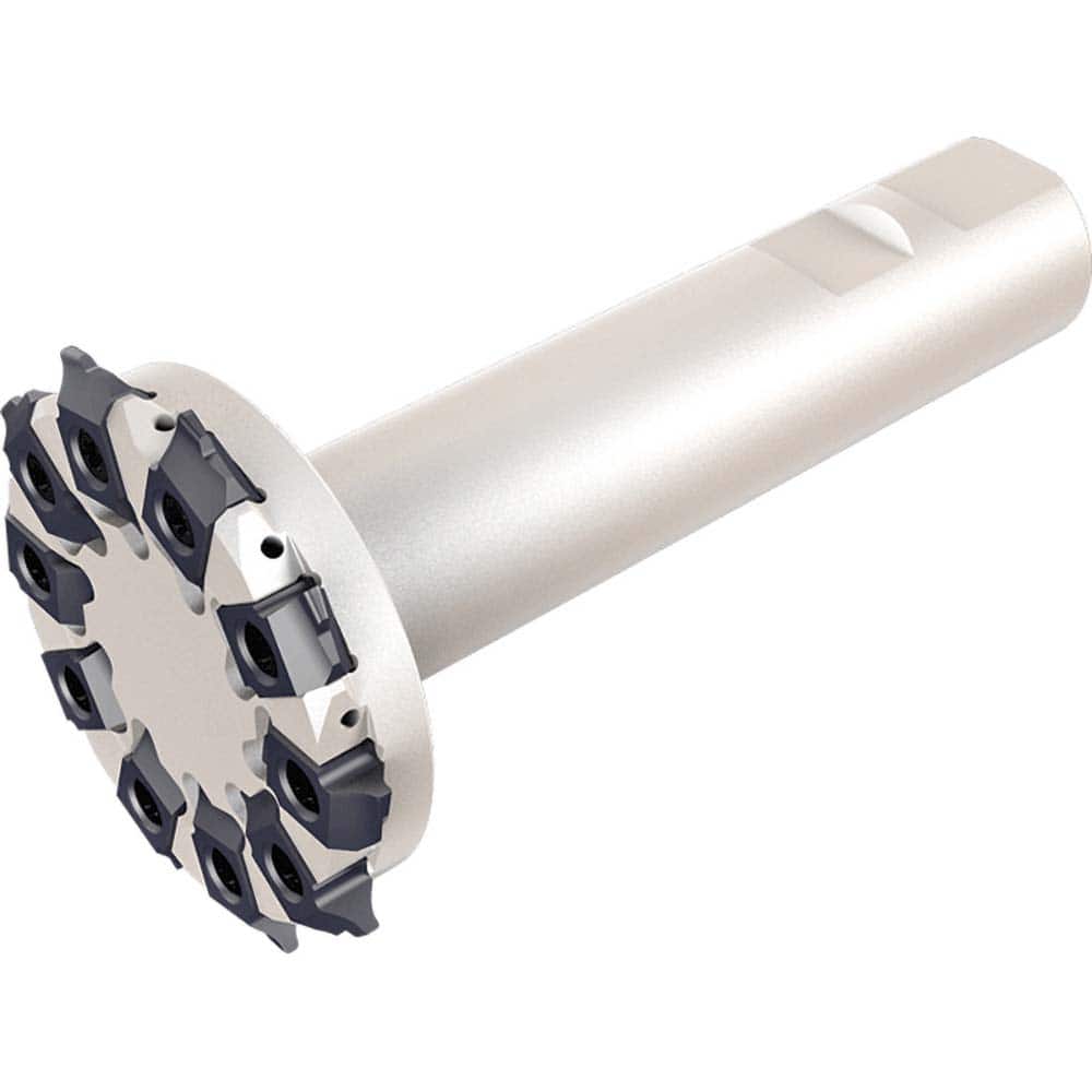 Iscar - Indexable Slotting Cutters Connection Type: E25 Cutting Width (Decimal Inch): 0.2360 - Apex Tool & Supply