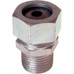 Hubbell-Raco - 0.6 to 0.5" Liquidtight Straight Strain Relief Cord Grip - Apex Tool & Supply