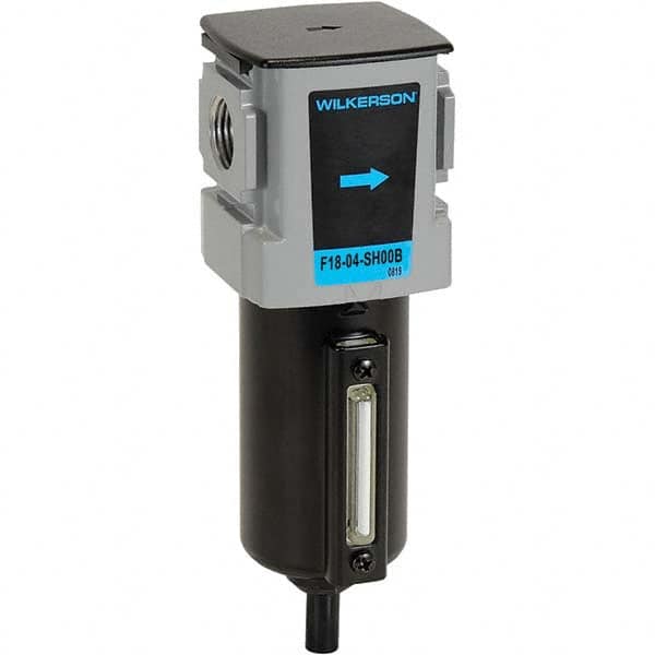 Wilkerson - Filters Port Size (NPT): 3/8 Height (Inch): 7-1/2 - Apex Tool & Supply
