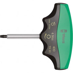 Wera - Torque Limiting Screwdrivers Type: T-Handle Torque Wrench Minimum Torque (Nm): 4.00 - Apex Tool & Supply