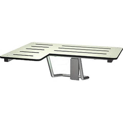 ASI-American Specialties, Inc. - Washroom Partition Hardware & Accessories Type: Folding Shower Seat Material: Phenolic - Apex Tool & Supply