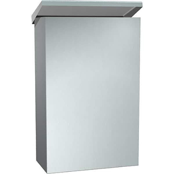 ASI-American Specialties, Inc. - Feminine Hygiene Product Receptacles Material: Stainless Steel Color: Silver - Apex Tool & Supply