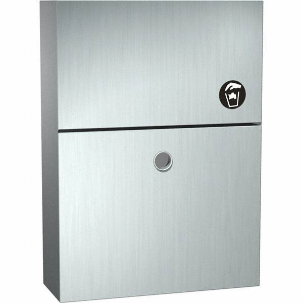 ASI-American Specialties, Inc. - Feminine Hygiene Product Receptacles Material: Stainless Steel Color: Silver - Apex Tool & Supply