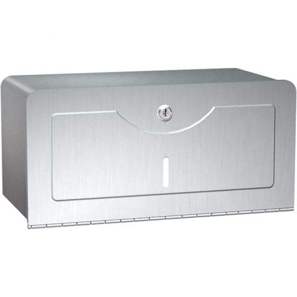 ASI-American Specialties, Inc. - Manual, Stainless Steel Paper Towel Dispenser - 400 Single-Fold, Silver - Apex Tool & Supply