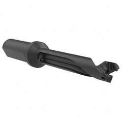 Allied Machine and Engineering - 0.5512" to 0.5905" Diam 5xD 2-61/64" Max Depth Straight Flute Spade Drill - Apex Tool & Supply
