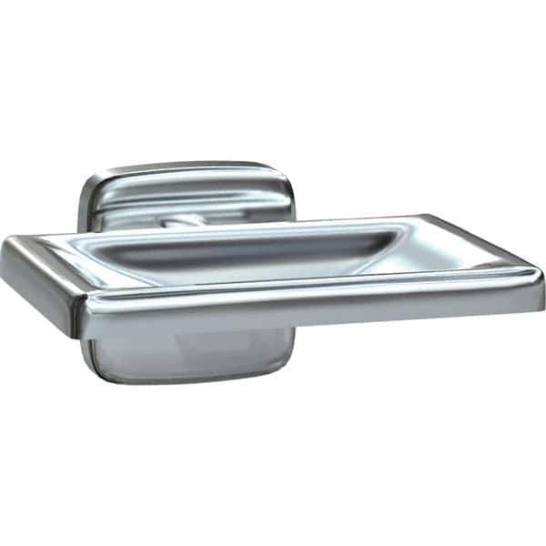 ASI-American Specialties, Inc. - Washroom Shelves, Soap Dishes & Towel Holders Type: Soap Dish Material: Stainless Steel - Apex Tool & Supply