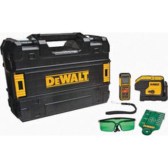 DeWALT - Level Kits Level Kit Type: 3 Spot Laser & Laser Distance Measurer Kit Maximum Measuring Range (Feet): 100 - Apex Tool & Supply