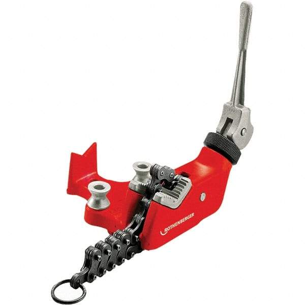 Rothenberger - 1/8" to 4" Pipe Capacity, Chain Pipe Vise - Apex Tool & Supply