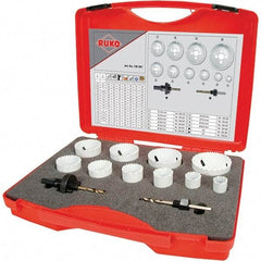 Rothenberger - Hole Saw Kits Minimum Saw Diameter (Inch): 3/4 Maximum Saw Diameter (Inch): 2-1/2 - Apex Tool & Supply