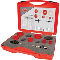 Rothenberger - Hole Saw Kits Minimum Saw Diameter (Inch): 3/4 Maximum Saw Diameter (Inch): 2-1/2 - Apex Tool & Supply