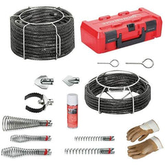 Rothenberger - Drain Cleaning Machine Cutters & Accessories Type: Tool Kit for Drain Cleaner For Use With Machines: Rothenberger R600 Drain Cleaner - Apex Tool & Supply