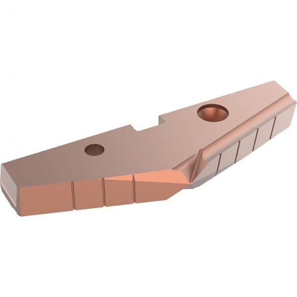 Allied Machine and Engineering - 42mm Diam 132° Seat Size 3 Spade Drill Insert - Apex Tool & Supply
