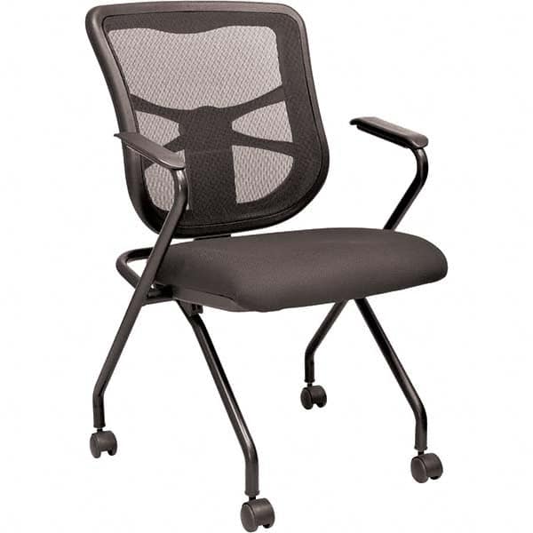 ALERA - Stacking Chairs Type: Stack Chair Seating Area Material: Fabric - Apex Tool & Supply