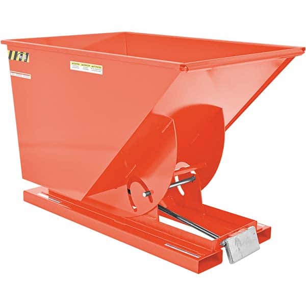Vestil - Hoppers & Basket Trucks Additional Information: Complies w/OSHA General Industry Rule 29 CFR 1910.178(m)(5)(iii) - allows operator to remain at controls of truck throughout the dumping process - Apex Tool & Supply