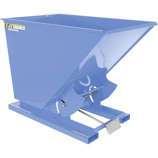 Vestil - Hoppers & Basket Trucks Additional Information: Complies w/OSHA General Industry Rule 29 CFR 1910.178(m)(5)(iii) - allows operator to remain at controls of truck throughout the dumping process - Apex Tool & Supply