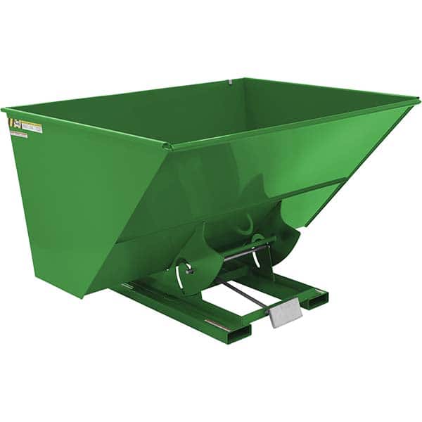 Vestil - Hoppers & Basket Trucks Additional Information: Complies w/OSHA General Industry Rule 29 CFR 1910.178(m)(5)(iii) - allows operator to remain at controls of truck throughout the dumping process - Apex Tool & Supply