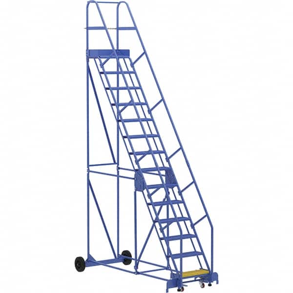 Vestil - 176" High 350 Lb Capacity 14 Step Ladder - Apex Tool & Supply