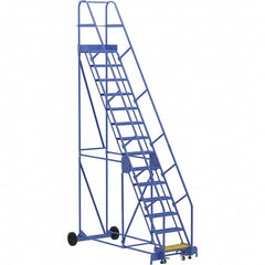 Vestil - 176" High 350 Lb Capacity 14 Step Ladder - Apex Tool & Supply