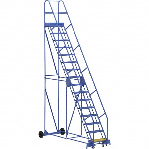 Vestil - 196" High 350 Lb Capacity 16 Step Ladder - Apex Tool & Supply