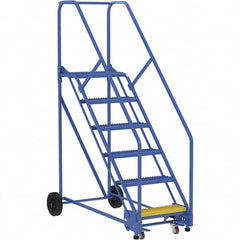 Vestil - 90" High 350 Lb Capacity 6 Step Ladder - Apex Tool & Supply