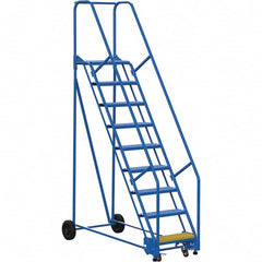 Vestil - 120" High 350 Lb Capacity 9 Step Ladder - Apex Tool & Supply
