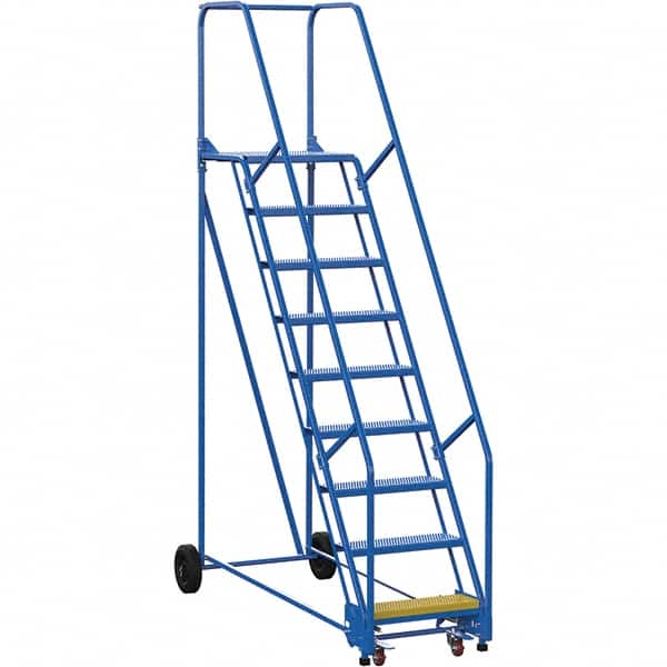 Vestil - 120" High 350 Lb Capacity 9 Step Ladder - Apex Tool & Supply