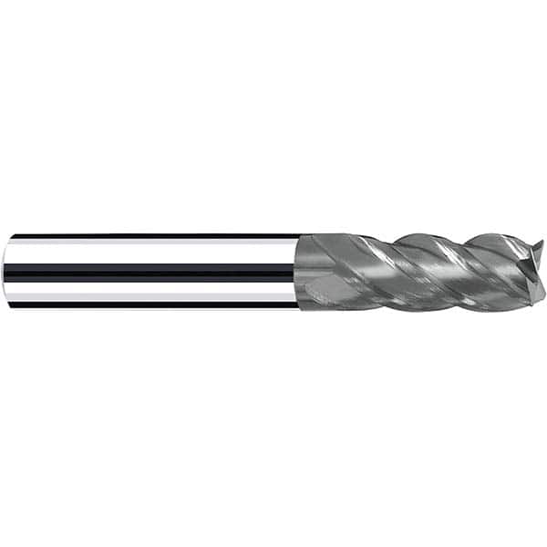 Fraisa - 5/8" Diam 4 Flute Solid Carbide 0.12" Corner Radius End Mill - Apex Tool & Supply