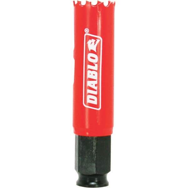 Freud - 7/8" Diam, 2-3/8" Cutting Depth, Hole Saw - Bi-Metal Saw, Toothed Edge - Apex Tool & Supply