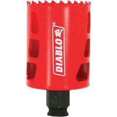 Freud - 2" Diam, 2-3/8" Cutting Depth, Hole Saw - Bi-Metal Saw, Toothed Edge - Apex Tool & Supply