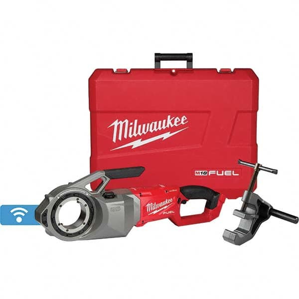 Milwaukee Tool - Power Pipe Threaders Type: Cordless Pipe Threader Voltage: 18 - Apex Tool & Supply