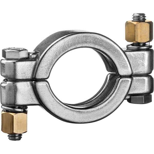 Value Collection - Sanitary Stainless Steel Pipe Fittings Type: Clamp w/Bolt Style: Quick-Clamp - Apex Tool & Supply