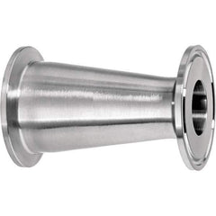 Value Collection - Sanitary Stainless Steel Pipe Fittings Type: Straight Reducer Style: Quick-Clamp - Apex Tool & Supply