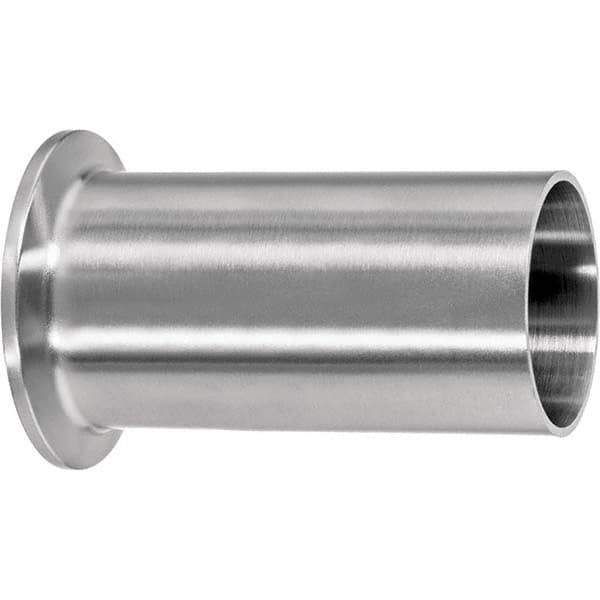Value Collection - Sanitary Stainless Steel Pipe Fittings Type: Long Ferrule Style: Quick-Clamp to Butt Weld - Apex Tool & Supply