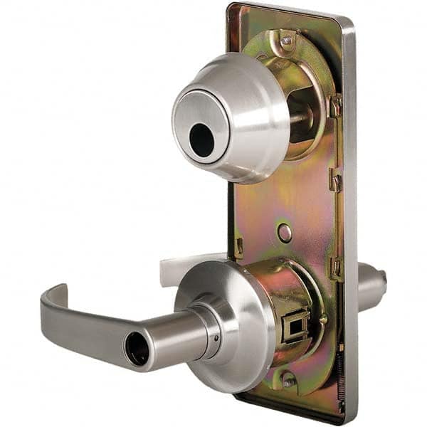 Stanley - Entry Lever Lockset for 1-3/8 to 1-3/4" Thick Doors - Apex Tool & Supply